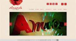 Desktop Screenshot of finca-amapola.com